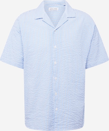 JACK & JONES Comfort fit Overhemd 'AYDAN' in Blauw: voorkant