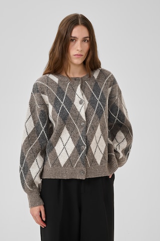 My Essential Wardrobe Cardigan i brun: forside