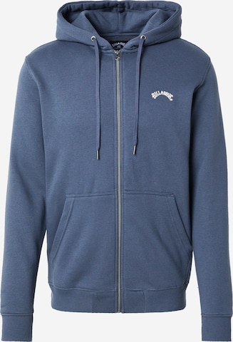 BILLABONG Sweatjacke 'Arch' in Blau: Vorderseite