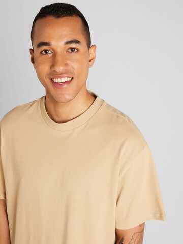 T-Shirt 'Harvey' JACK & JONES en beige