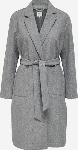 Only Petite Between-Seasons Coat in Grey: front