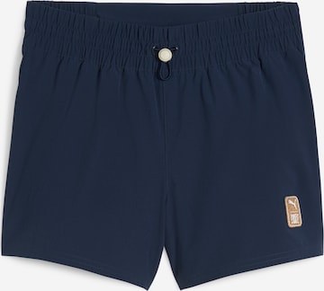 Regular Pantalon de sport 'First Mile' PUMA en bleu : devant
