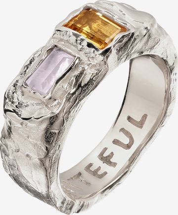 Bague Haze&Glory en argent : devant