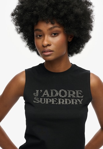 Superdry Funktionsshirt in Schwarz