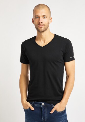 T-Shirt 'Coleman' BRUNO BANANI en noir : devant