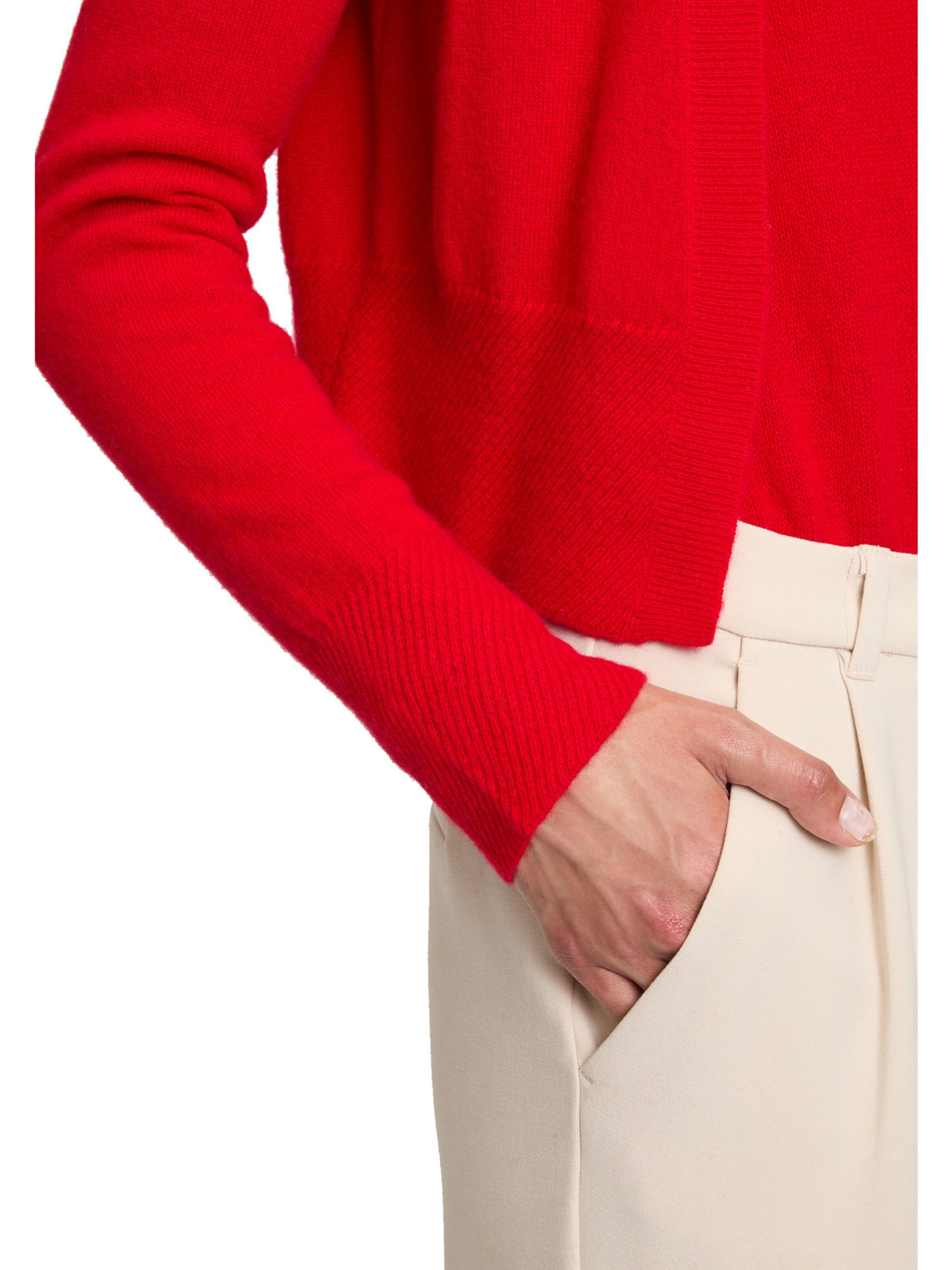 Betty Barclay Knit cardigan in Red