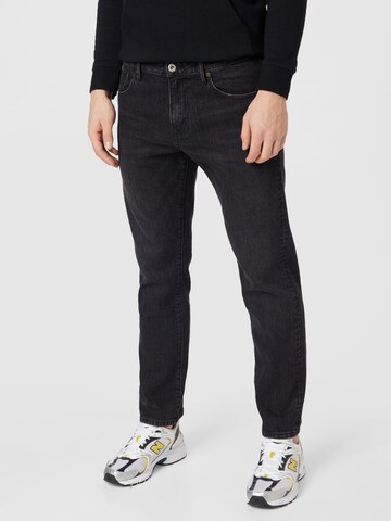 Superdry Slim fit Jeans in Black: front