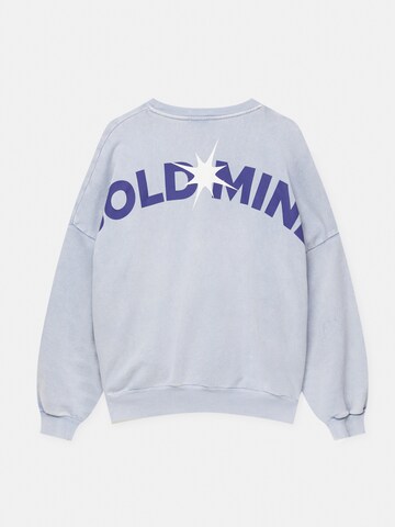 Pull&Bear Mikina – modrá