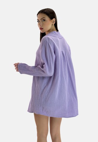 Elara Blouse in Purple