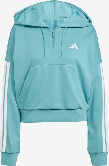 ADIDAS SPORTSWEAR Urheilullinen collegepaita 'Essentials' värissä vesi / valkoinen, Tuotenäkymä