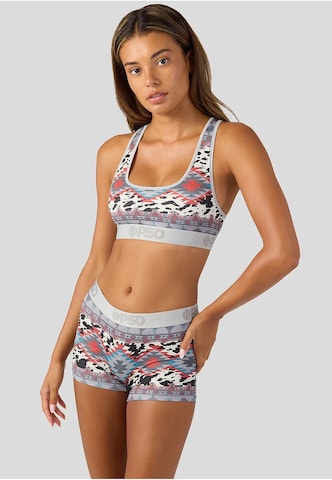 Bustino Reggiseno 'Cowboy Serape' di PSD in grigio