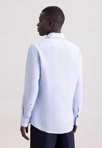 SEIDENSTICKER Comfort Fit Hemd in Blau