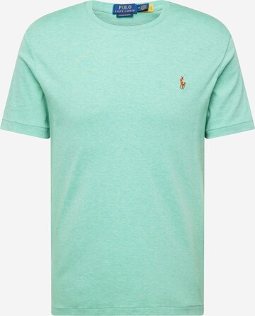 T-Shirt Polo Ralph Lauren en vert : devant