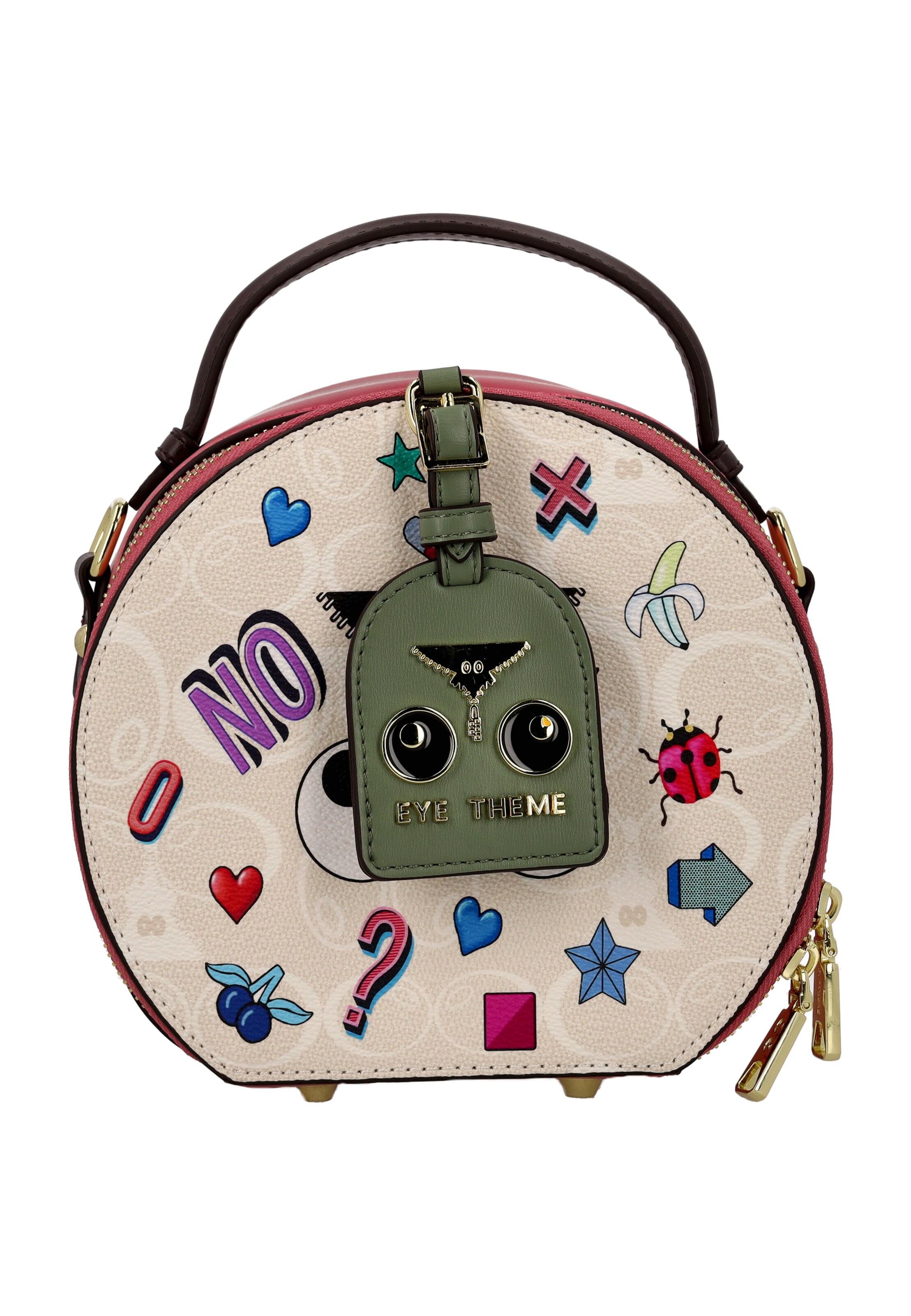 MYMO - Malas de tiracolo em bege: frente