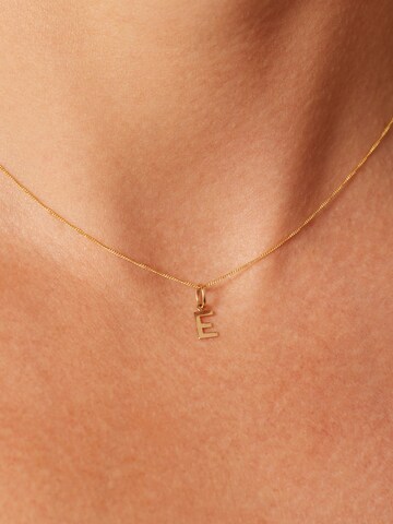 Lucardi Pendant 'Klassisch' in Gold: front