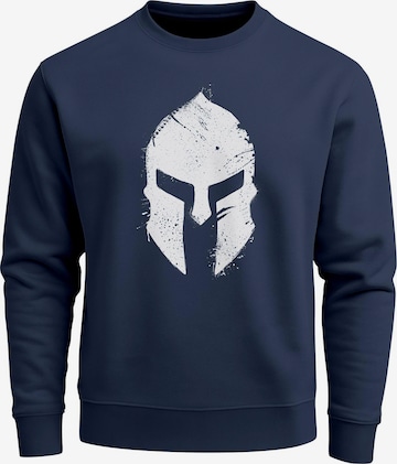 Neverless Sweatshirt 'Sparta 2' in Blau: Vorderseite