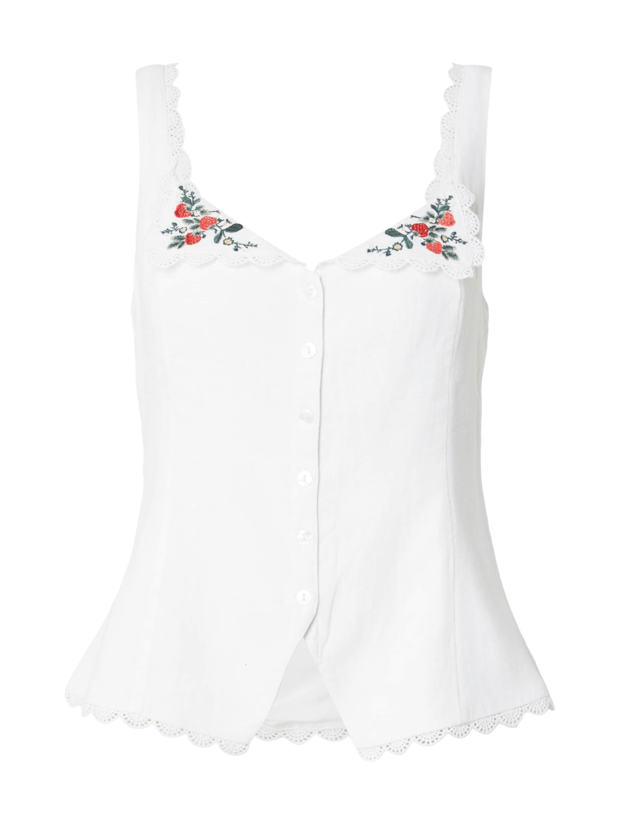 Camicia da donna di Abercrombie & Fitch in bianco: frontale