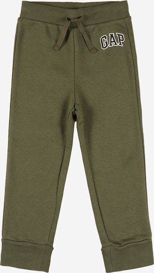 GAP Trousers in Khaki / Black / White, Item view