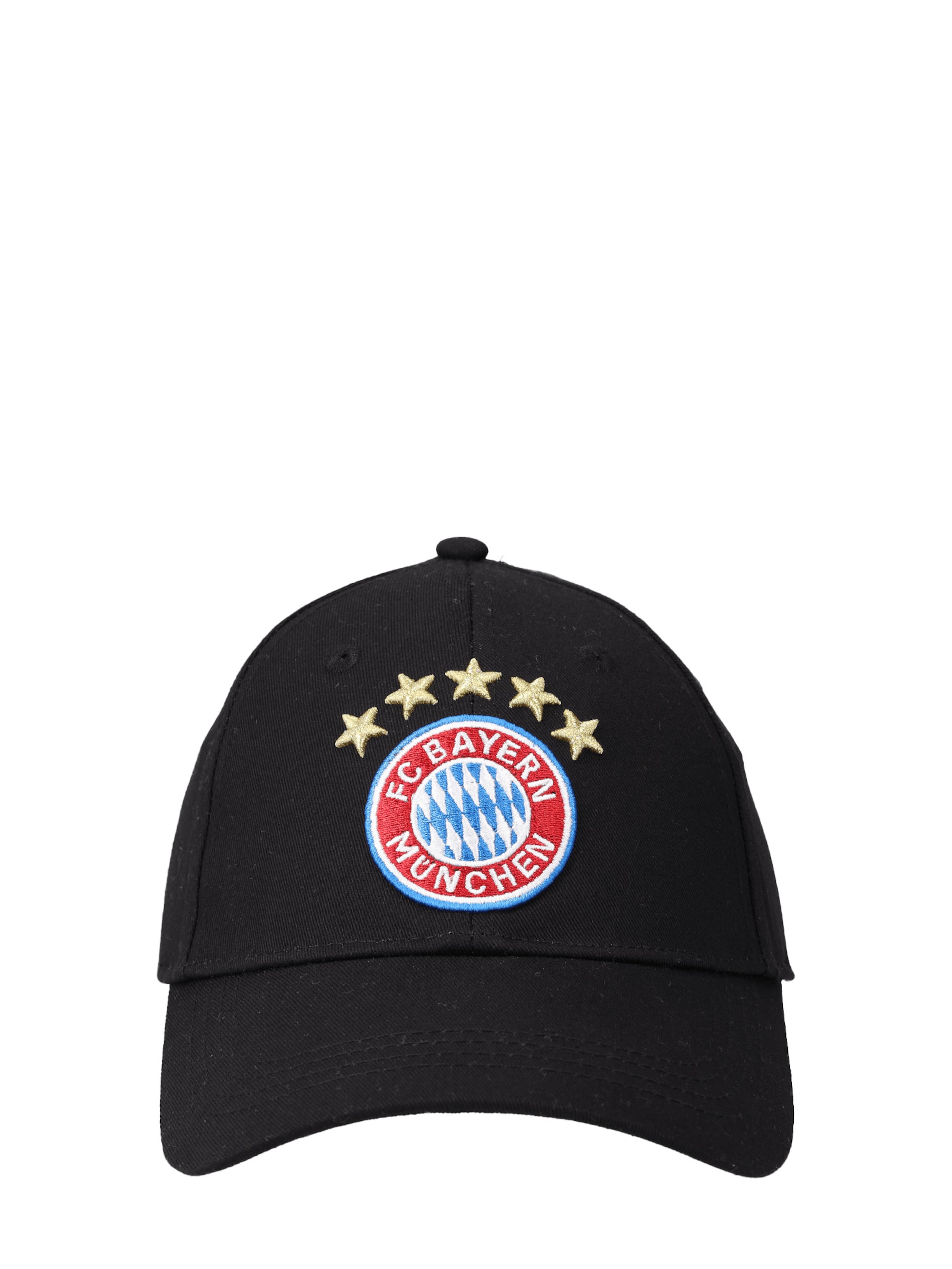 FC BAYERN MÜNCHEN Sportcap in Schwarz: Vorderseite