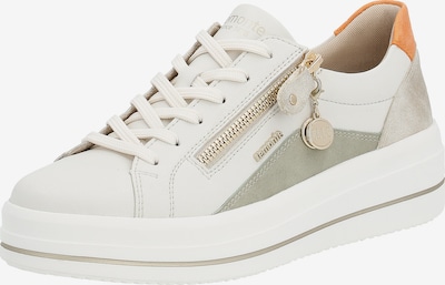 REMONTE Sneakers 'D1C01' in Grey / Orange / Silver / Off white, Item view