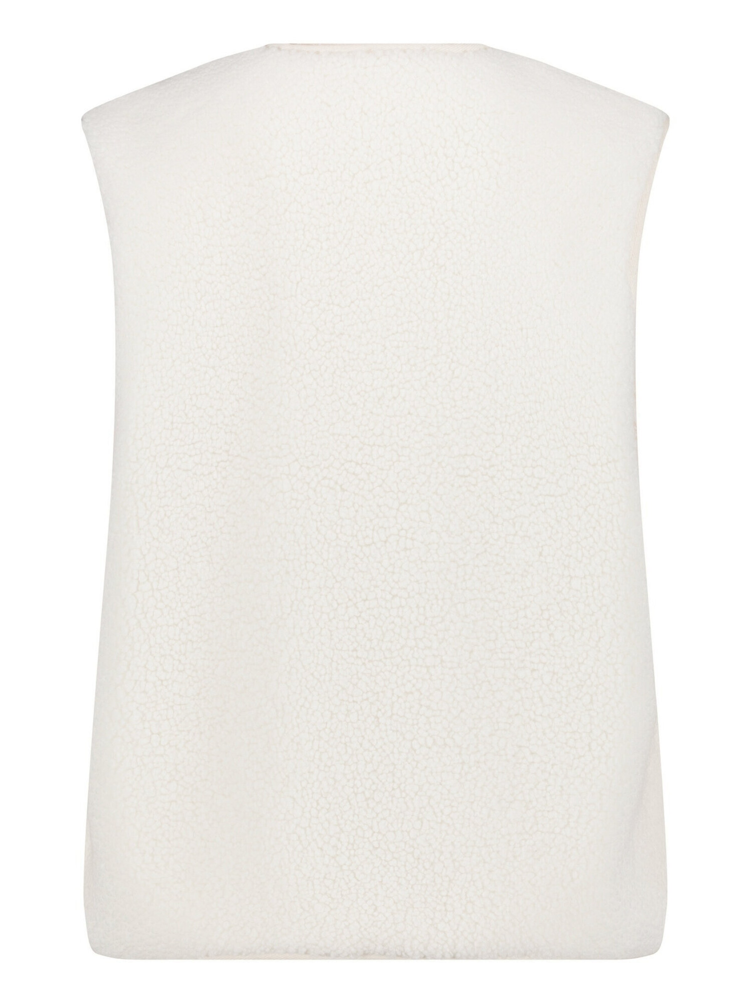 Cartoon Vest in White