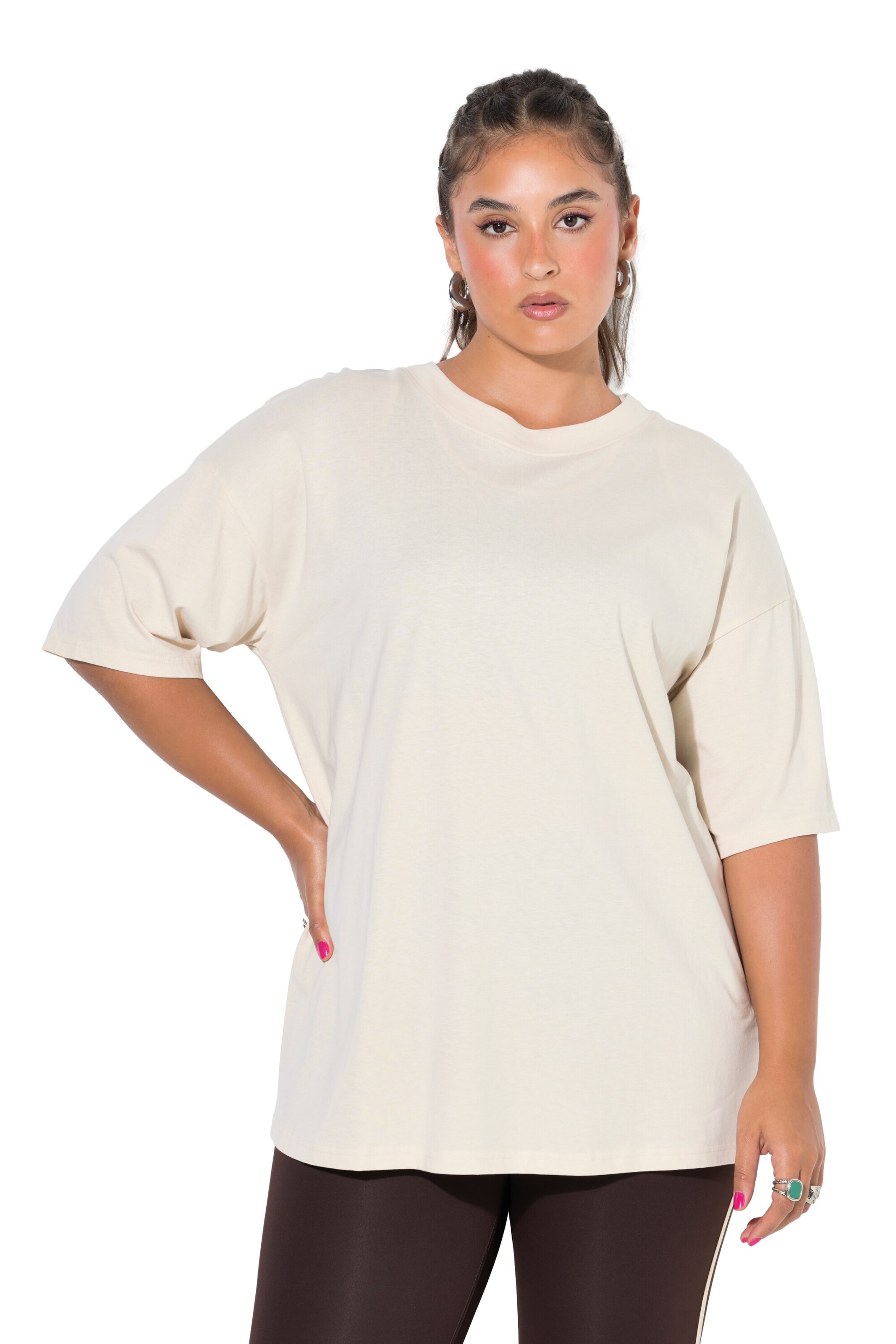 Studio Untold Shirt in Beige: Vorderseite