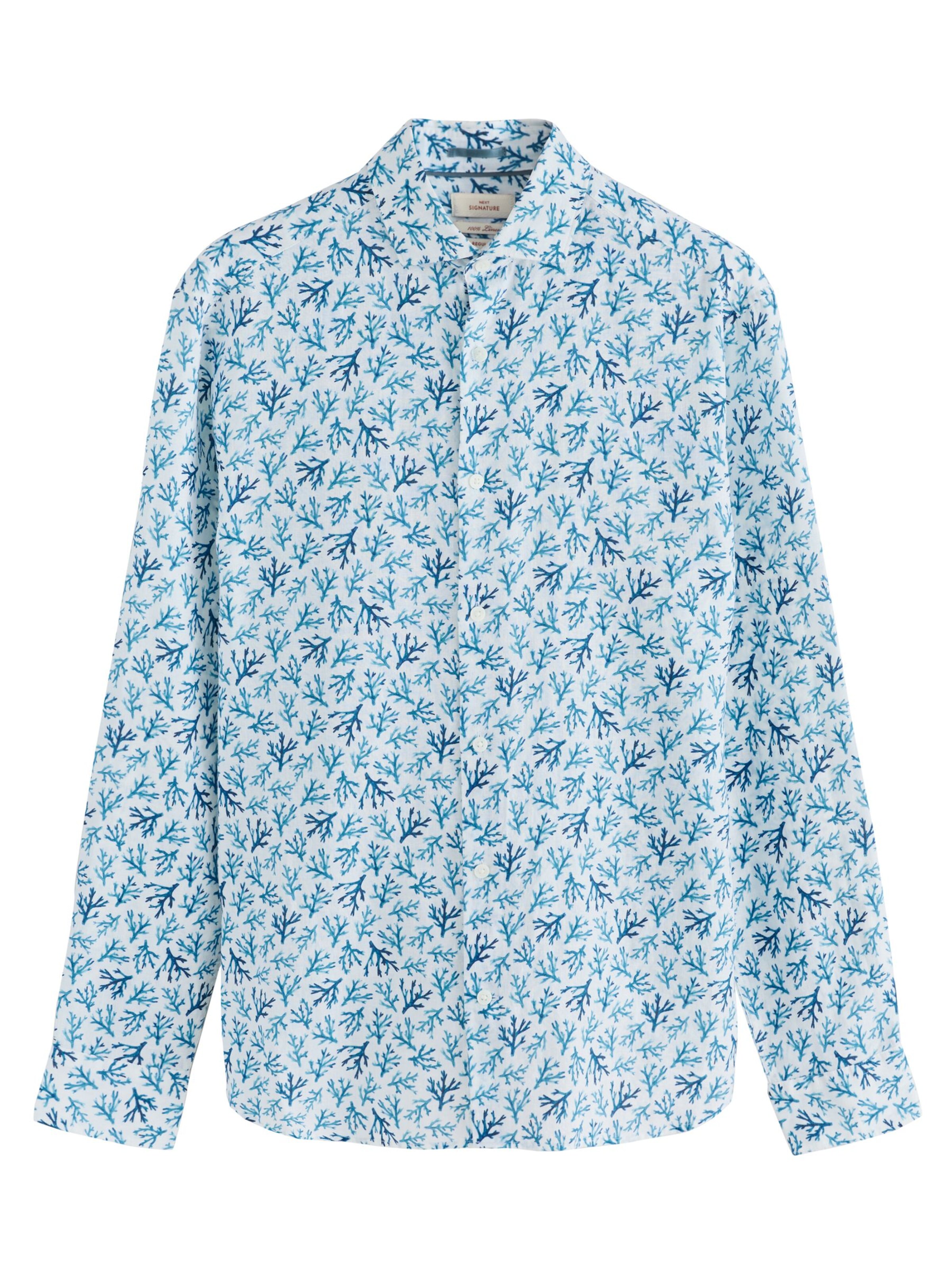 Next Regular Fit Hemd in Weiß: Vorderseite