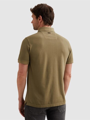 PME Legend Shirt 'Polo shirt with tailwing logo and garment-dye wash' in Groen