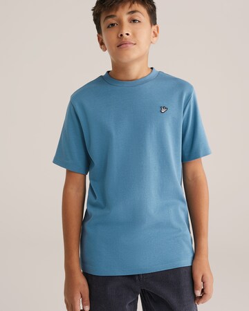 WE Fashion Tričko – modrá: přední strana