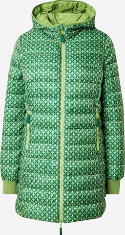 Blutsgeschwister Between-Season Jacket 'Luft und Liebe' in Green: front