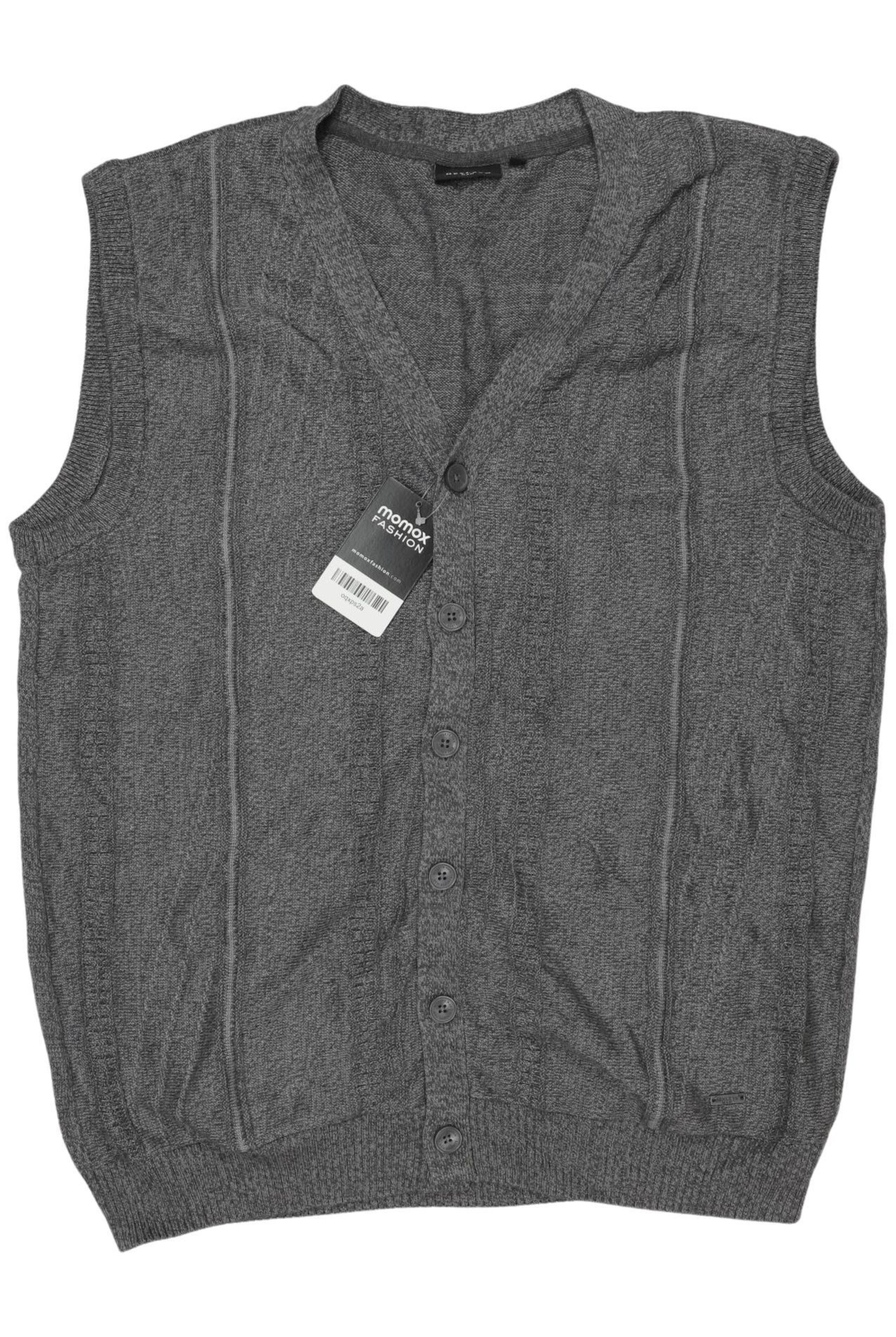 Bexleys Vest in M-L in Grey: front