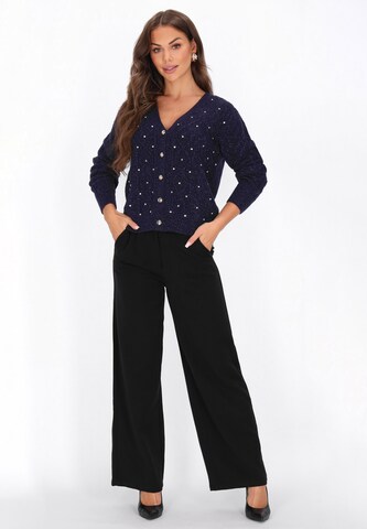 faina - Casaco de malha em azul