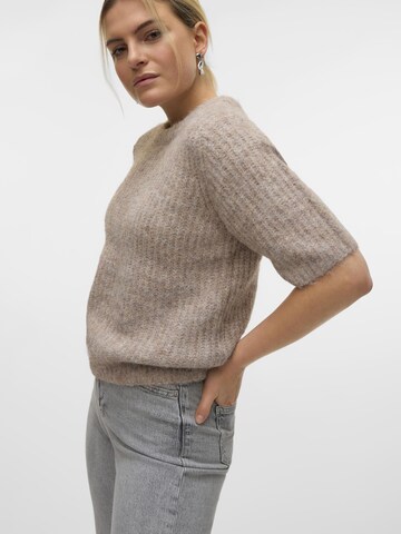 VERO MODA Sweater 'VMAwsome' in Grey