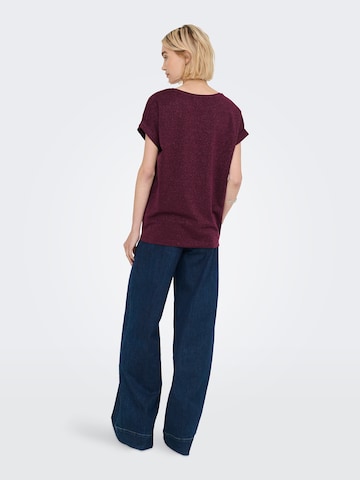 ONLY Shirt 'ONLMOSTER' in Purple