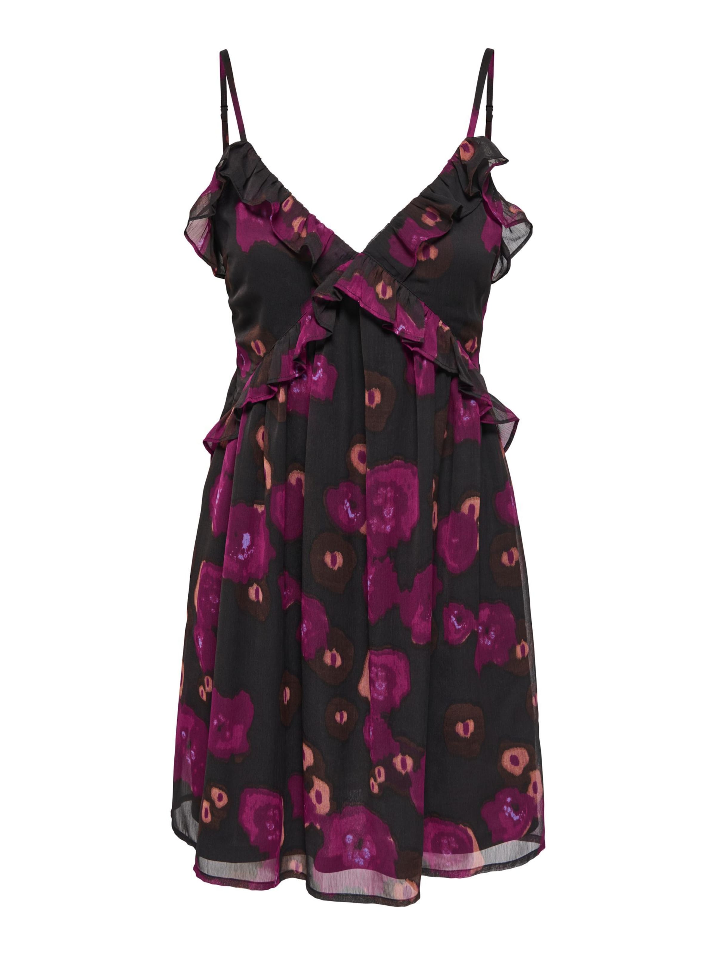 ONLY Jurk 'ONLGretchen' in Zwart: voorkant