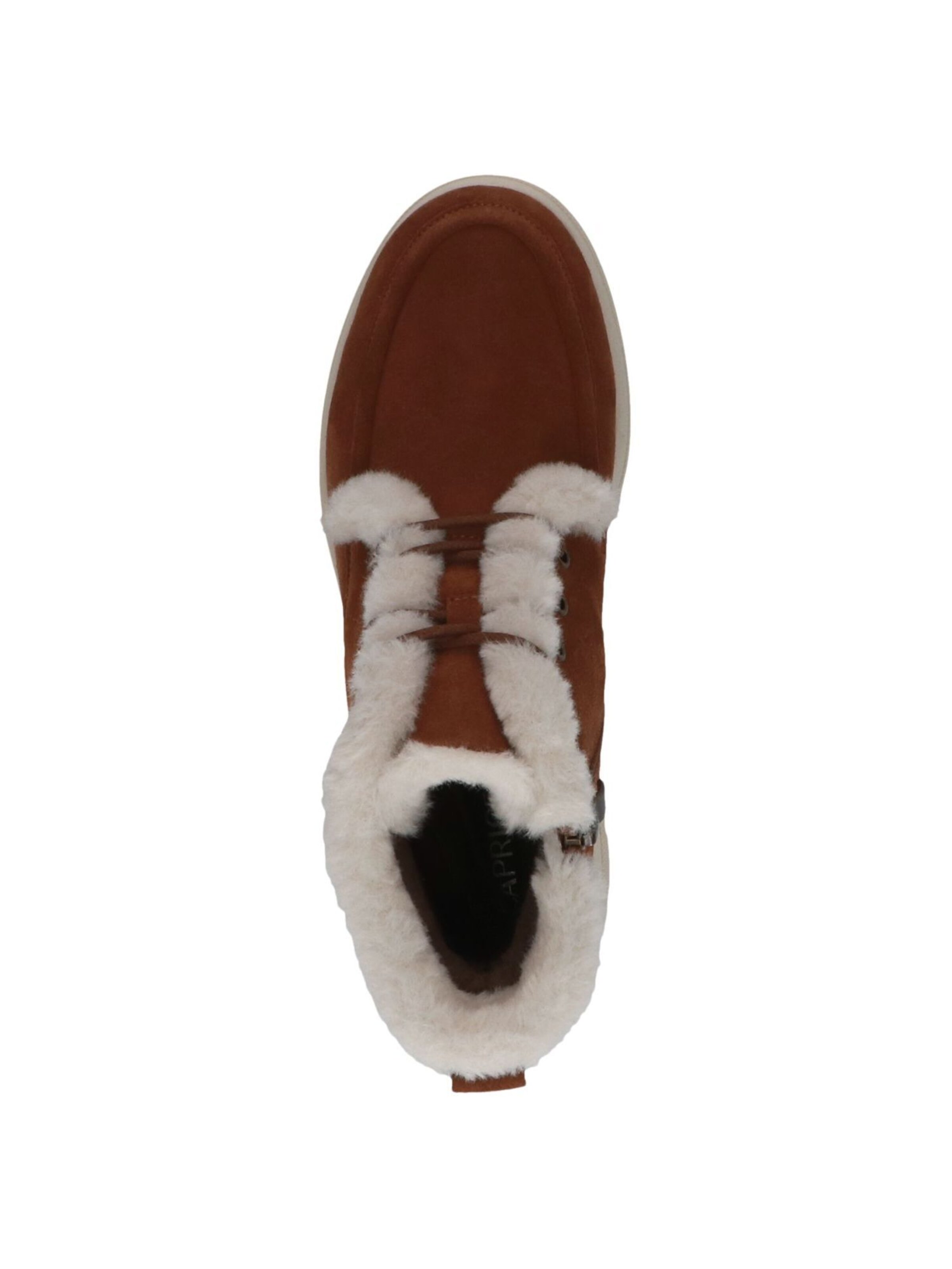 CAPRICE Schnürstiefelette in Braun