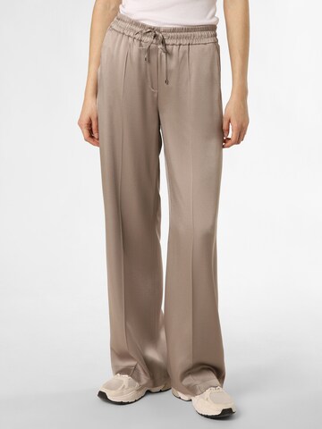 Cambio Wide leg Pants 'Avril' in Beige: front