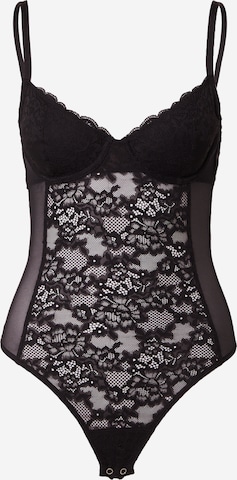 Gilly Hicks Bodysuit in Black: front