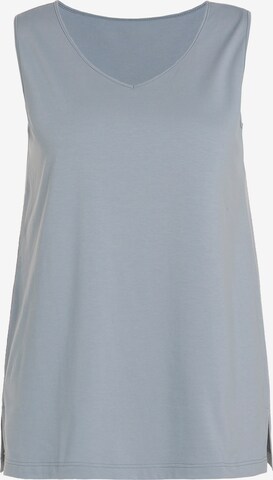 Ulla Popken Shirt in Blauw: voorkant