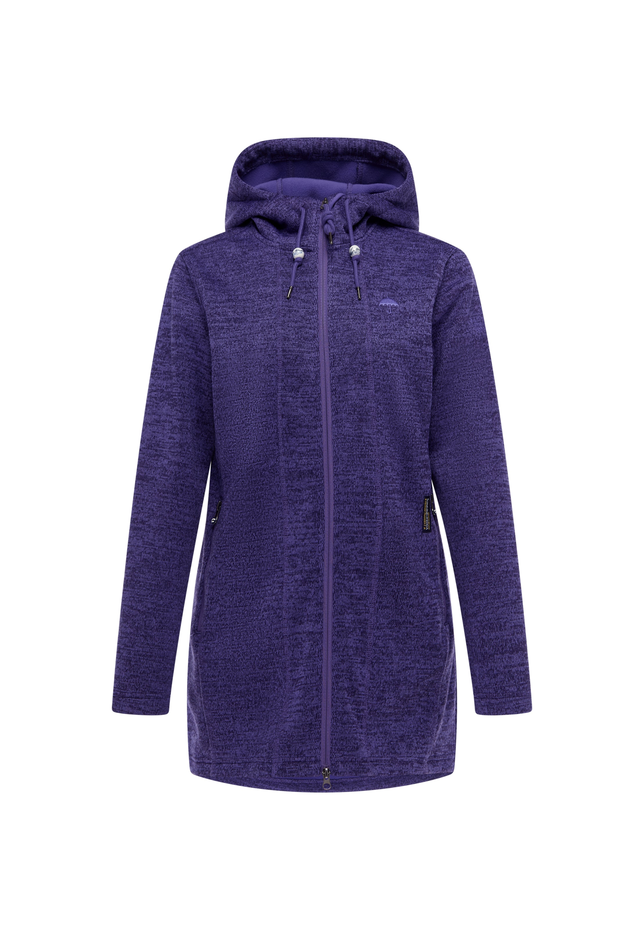 Veste mi-saison Schmuddelwedda en violet : devant