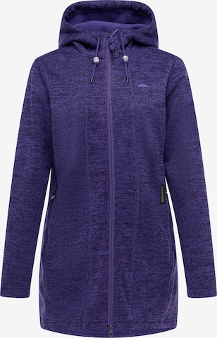 Veste mi-saison Schmuddelwedda en violet : devant