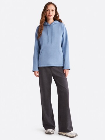 Sweat-shirt Ethiquet en bleu