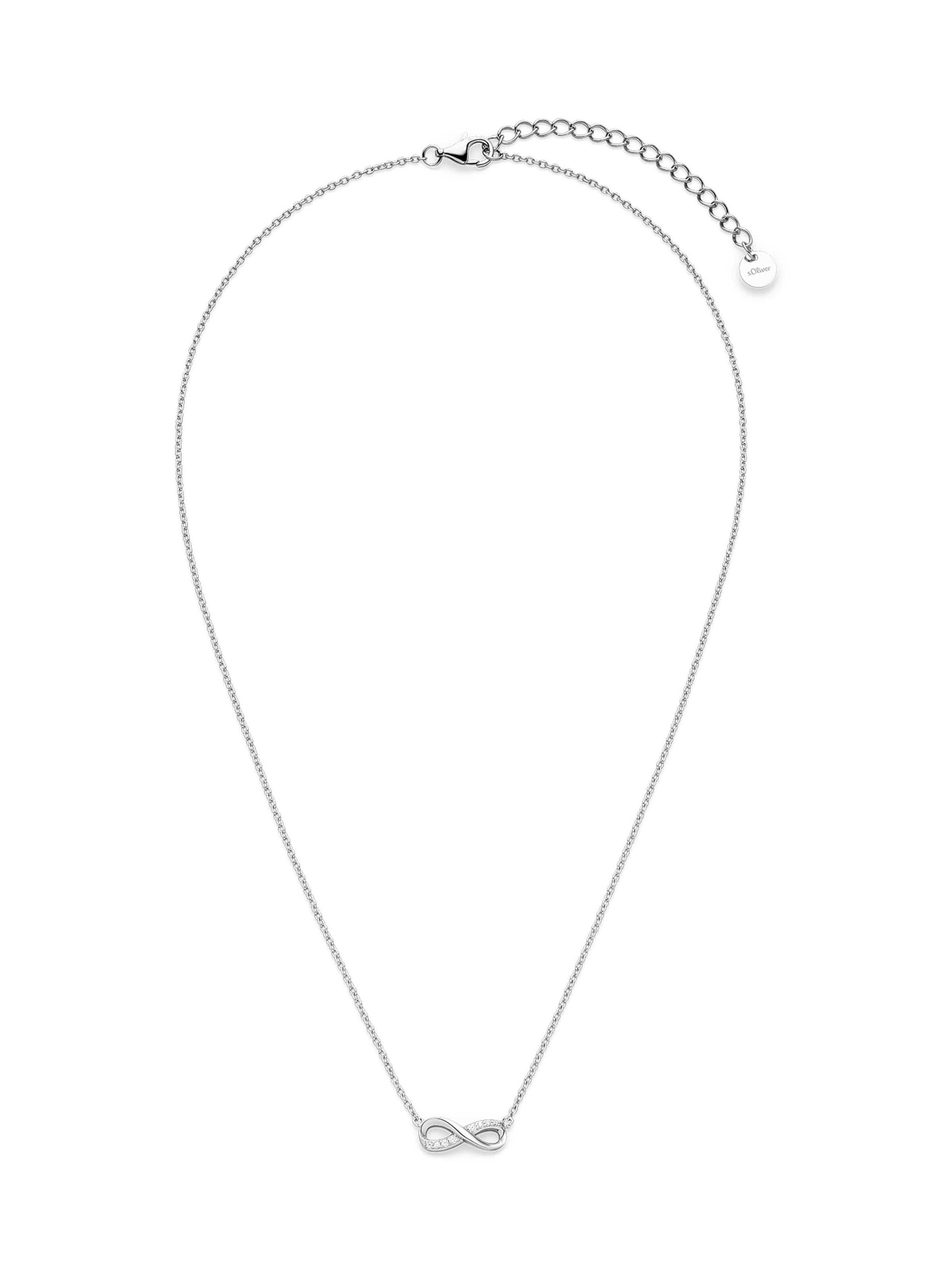 s.Oliver Necklace in Silver: front