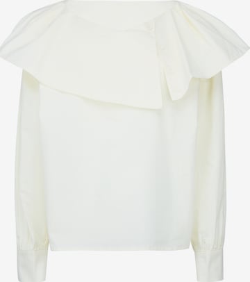 Usha - Blusa en beige: frente