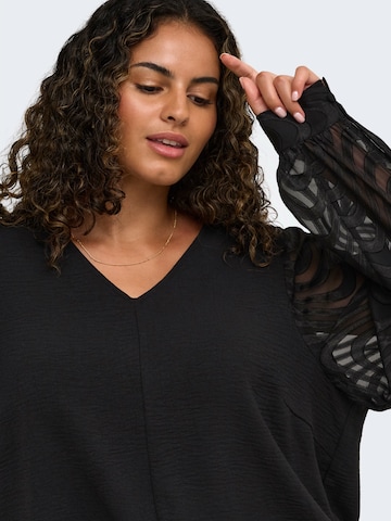 Camicia da donna 'CARMETTA' di ONLY Carmakoma in nero