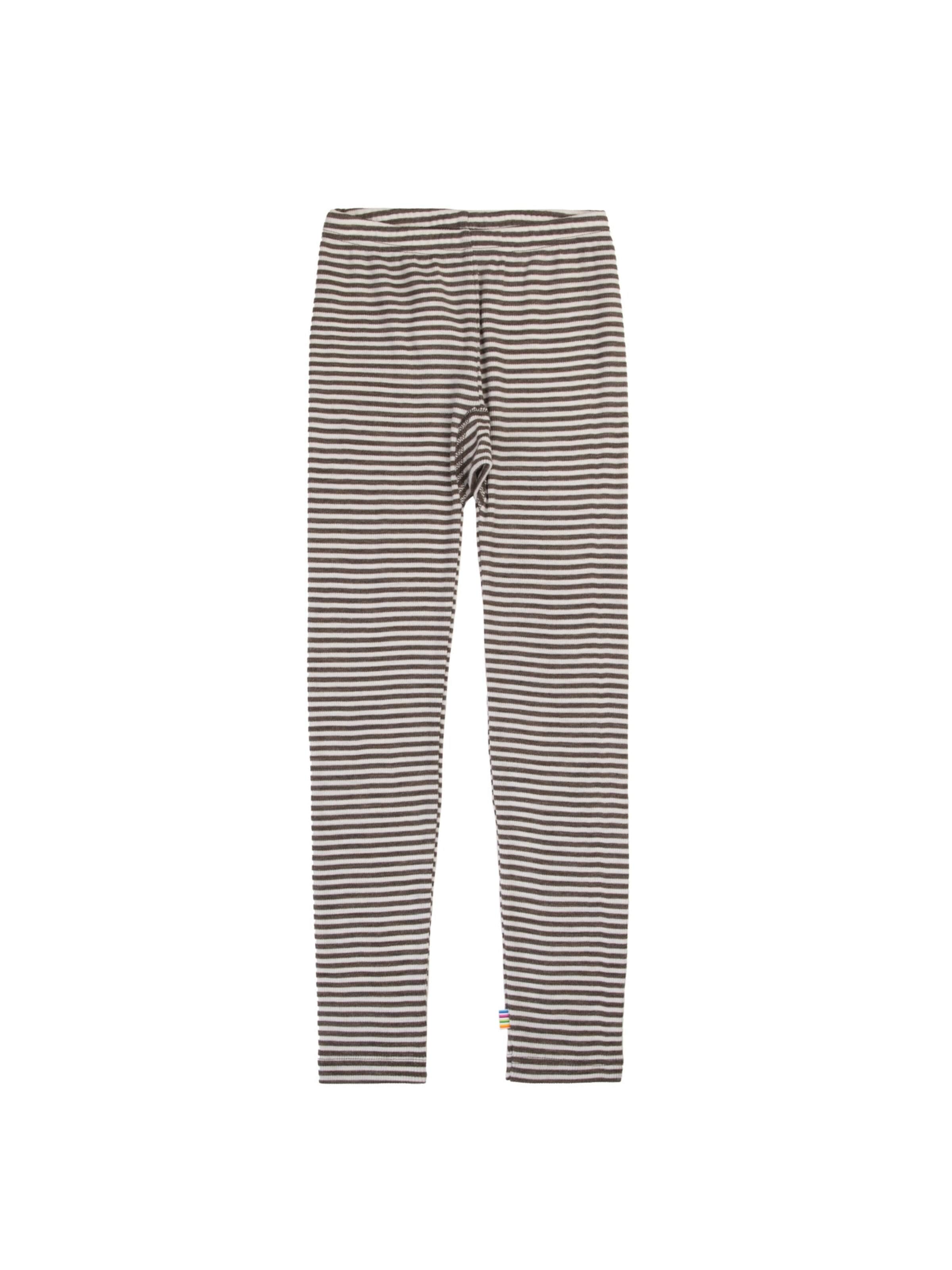JOHA Leggings 'Leggings Merinowolle/Seide' in Brown: front