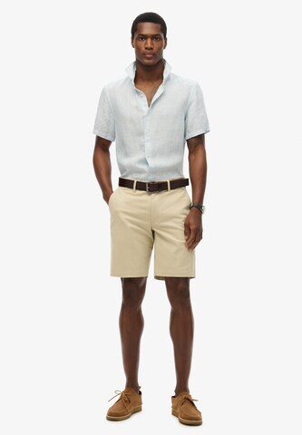 Superdry Regular Fit Hemd in Blau