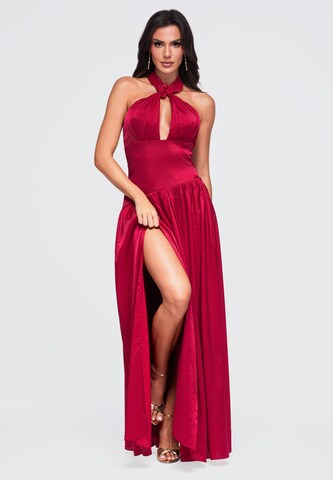 Ombre Avondjurk in Rood