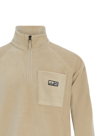 PROTEST Athletic Sweatshirt 'PRTArax' in Brown