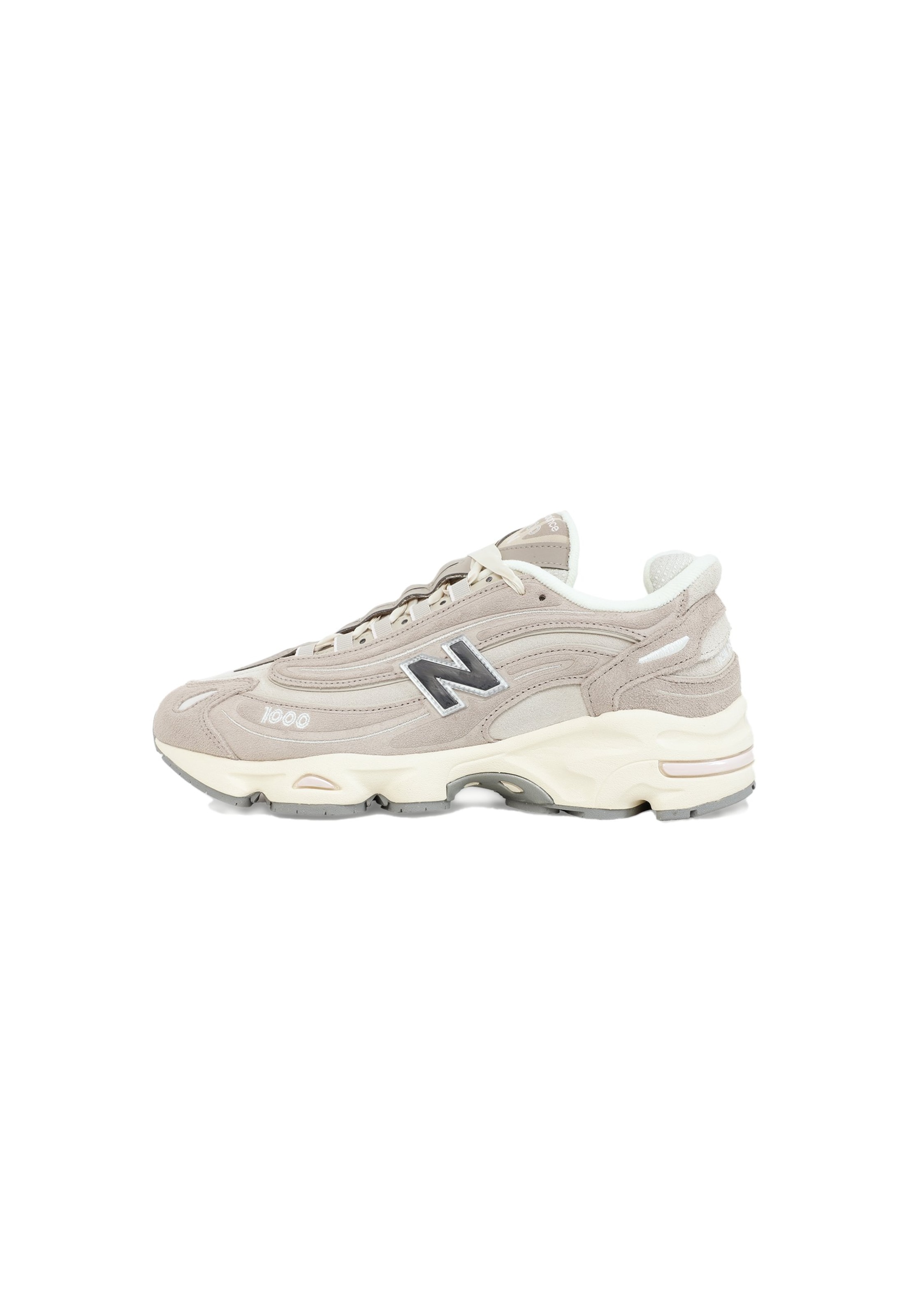 new balance Σνίκερ χαμηλό '1000' σε μπεζ: μπροστά